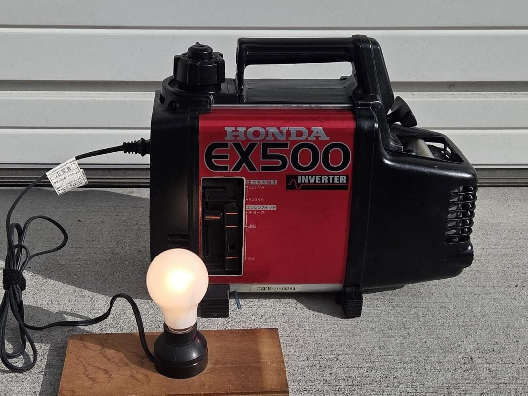 453 1/14★HONDA ホンダ EX500 発電機 60Hz 動作品★
