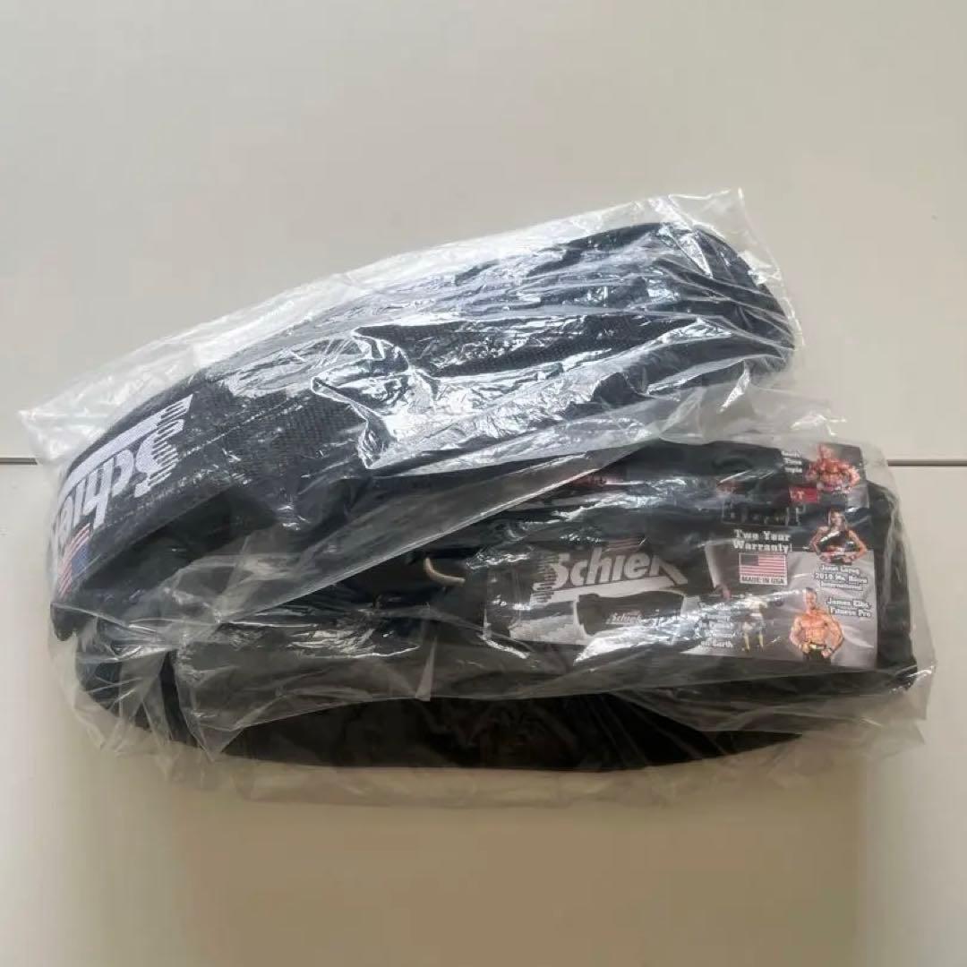 【新品未開封】Schiek トレーニング・パワーベルト ブラック　黒 Sサイズ