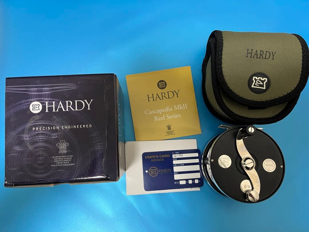 Hardy Cascapedia Mk III 8/9 フライリール
