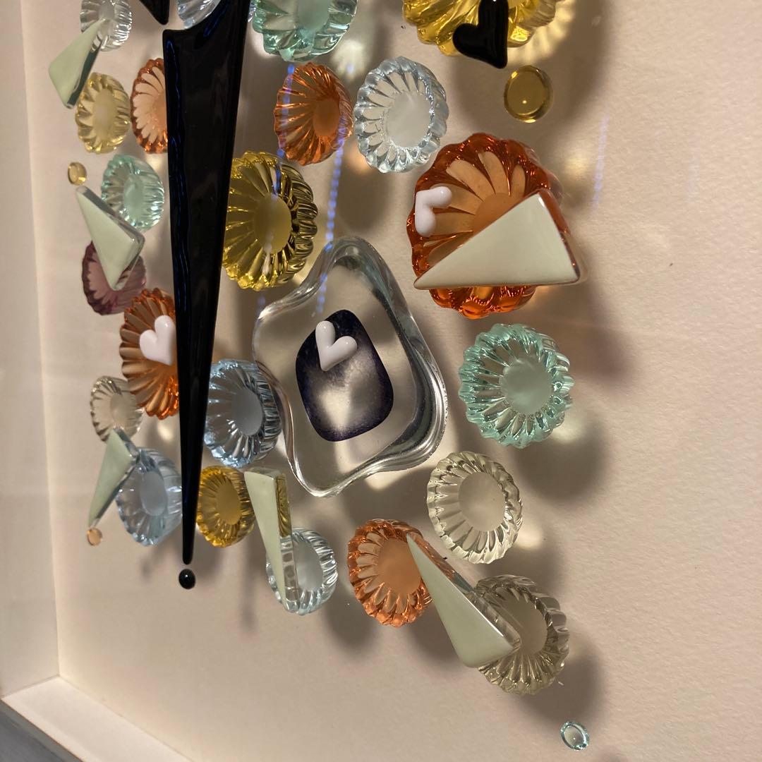 【4き】上村由希　 ガラスコラージュ　SavoN Bouquet