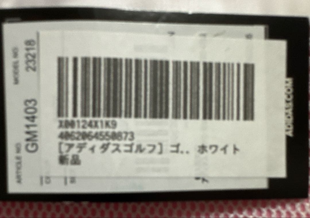 アディダスゴルフレディースボストンバッグ ホワイトピンク