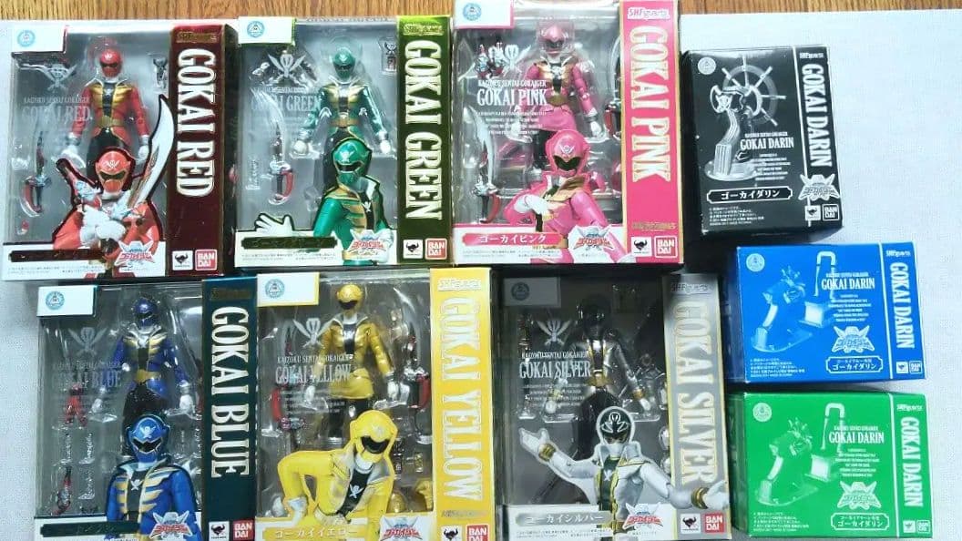 S.H.Figuarts 海賊戦隊ゴーカイジャー 6体セット