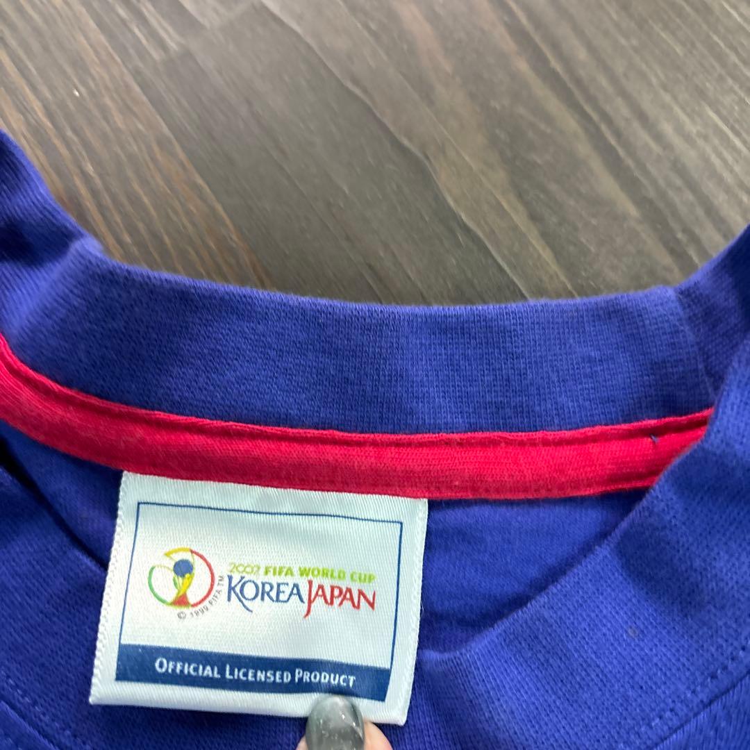 8SM1 adidas 2002 FIFA WORLD CUP Tシャツ　古着