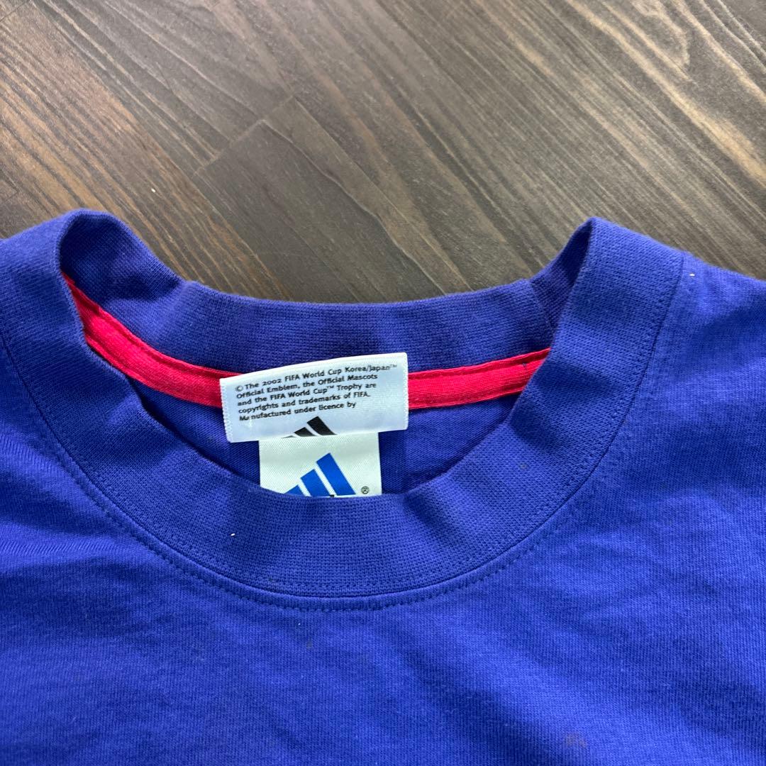 8SM1 adidas 2002 FIFA WORLD CUP Tシャツ　古着