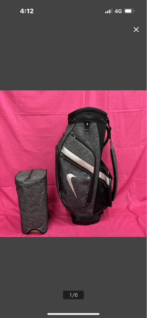 ナイキ　キャディバック　良好！