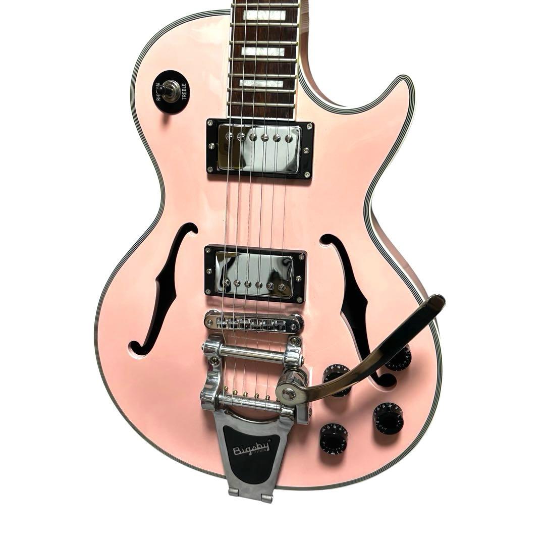 【希少】 Burny バーニー PLC-70 セミアコ ソフトケース付き