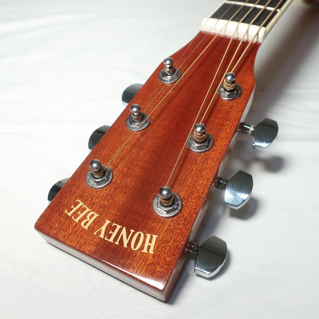 ほぼ未使用 HONEY BEE W-15MH アコースティックギター ケース付