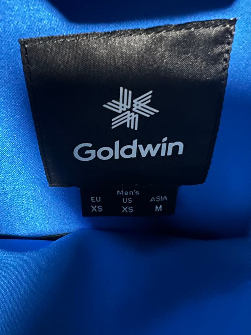 goldwin スキーウェア 青/黄