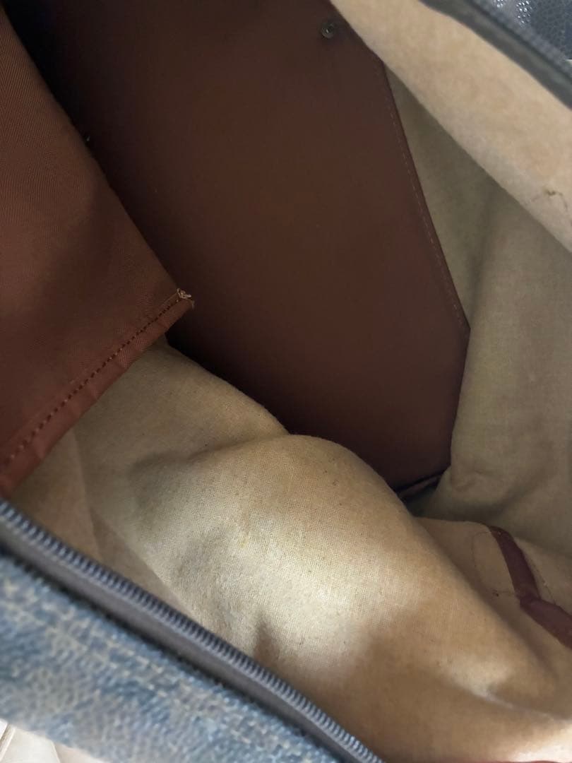 BRIC'Sブリックス　レザー ボストンバッグ　イタリア　大容量　シボ革　レトロ