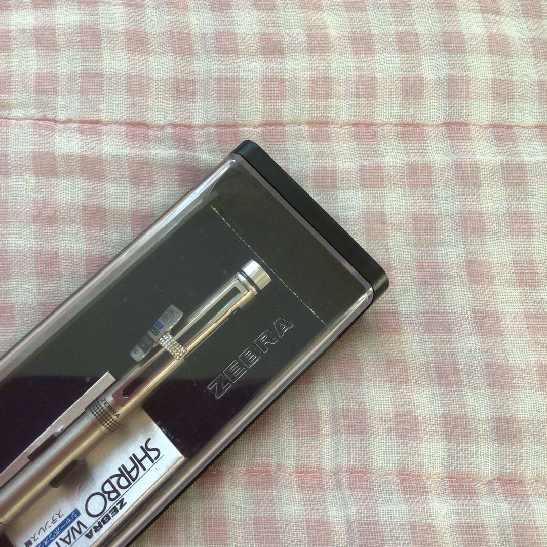 ゼブラ シャーペン ボールペン シャーボ ウォッチ 水玉 蝕刻 廃盤