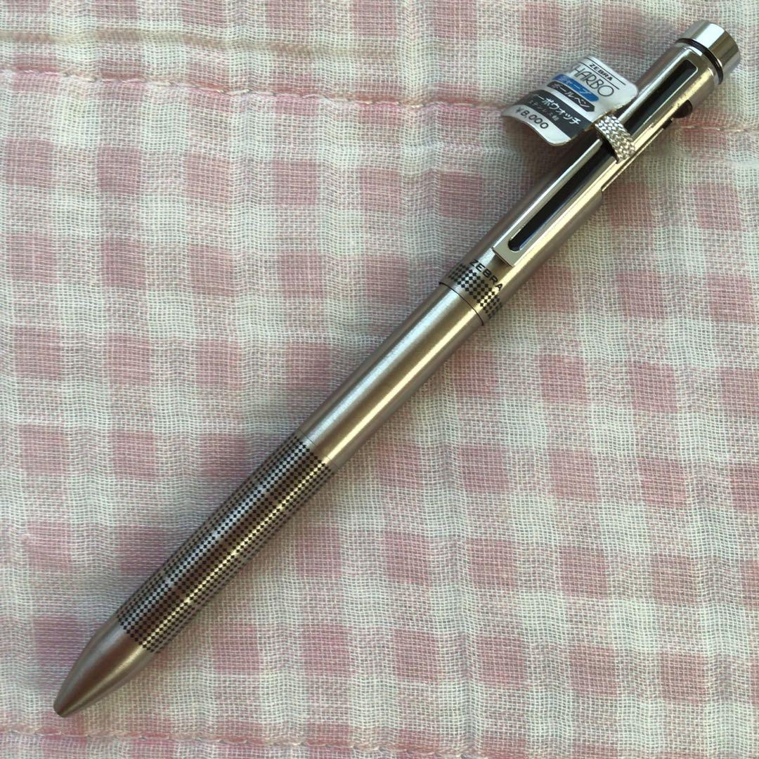 ゼブラ シャーペン ボールペン シャーボ ウォッチ 水玉 蝕刻 廃盤