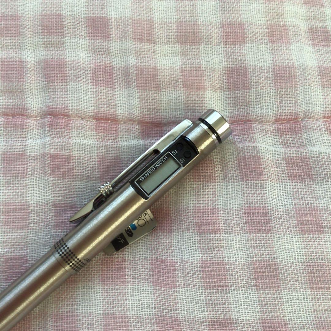 ゼブラ シャーペン ボールペン シャーボ ウォッチ 水玉 蝕刻 廃盤