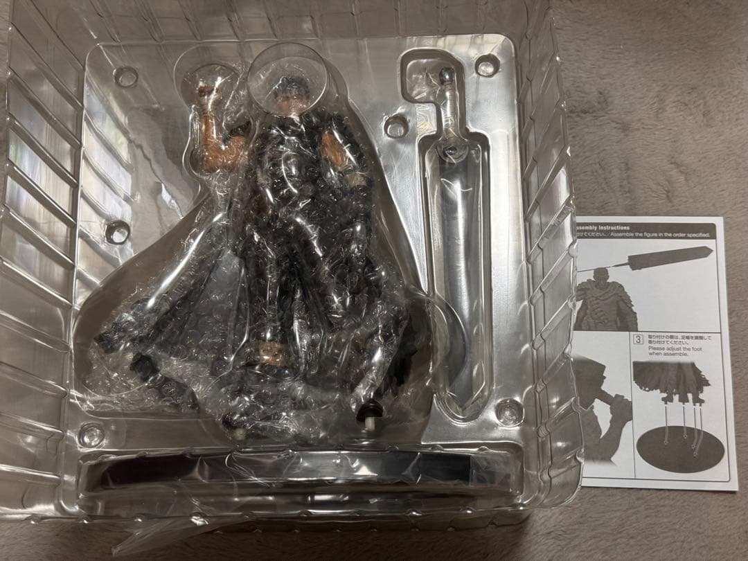 ガッツ 黒い剣士 Lsize POPUPPARADE ベルセルク フィギュア