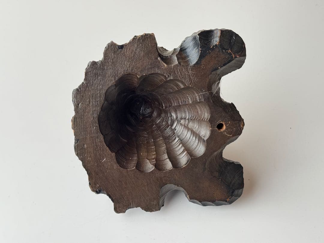 木彫り熊 お面 マスク 顔 昭和レトロ 熊 アイヌ 壁掛け 北海道