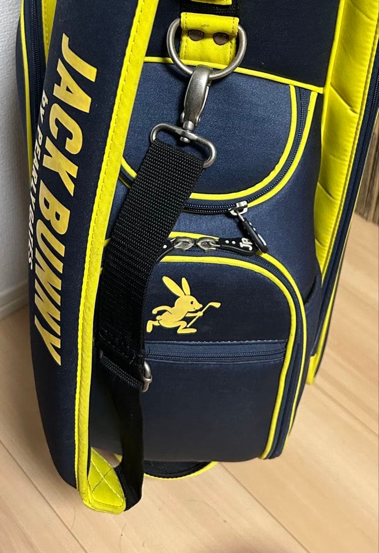 ♡*♡様 JACK BUNNY キャディバッグ ネイビー/イエロー