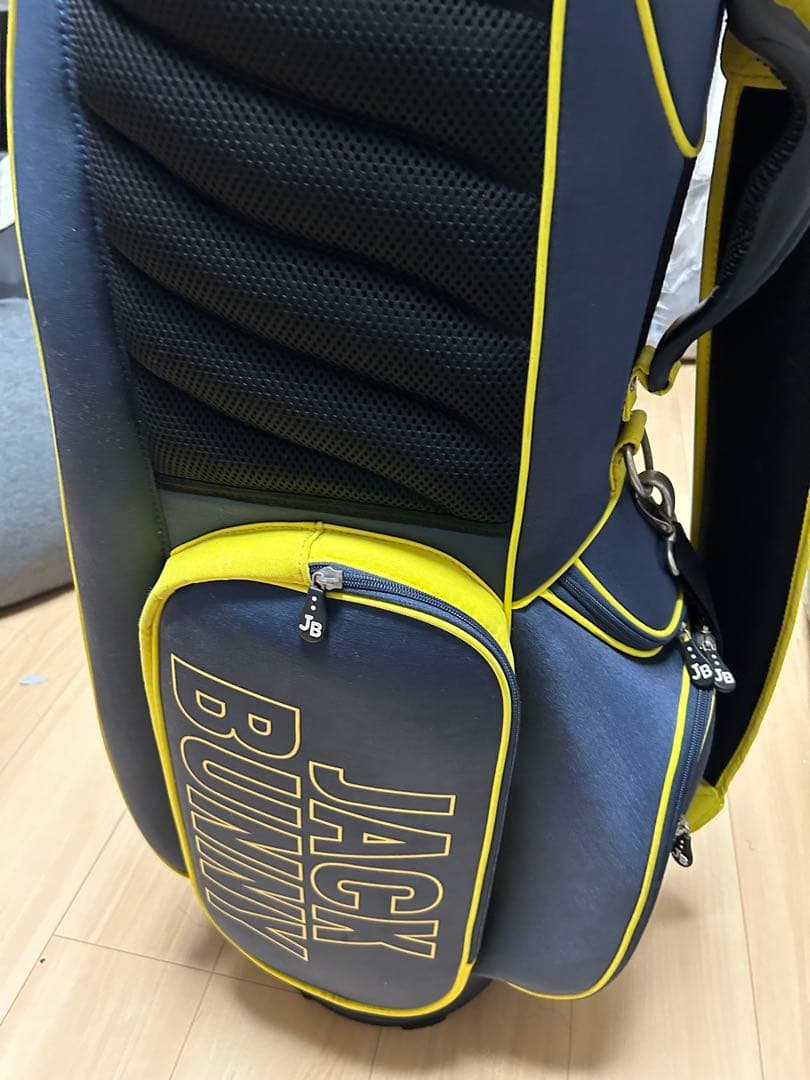 ♡*♡様 JACK BUNNY キャディバッグ ネイビー/イエロー