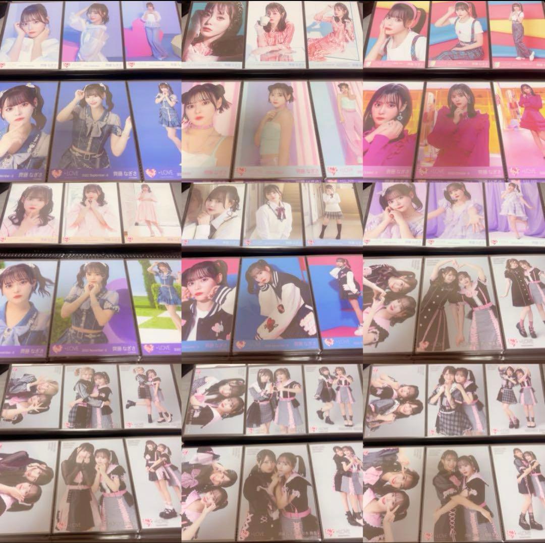 【値下げ】齊藤なぎさ 公式写真 ミニフォト コンプ 生写真　まとめ売り