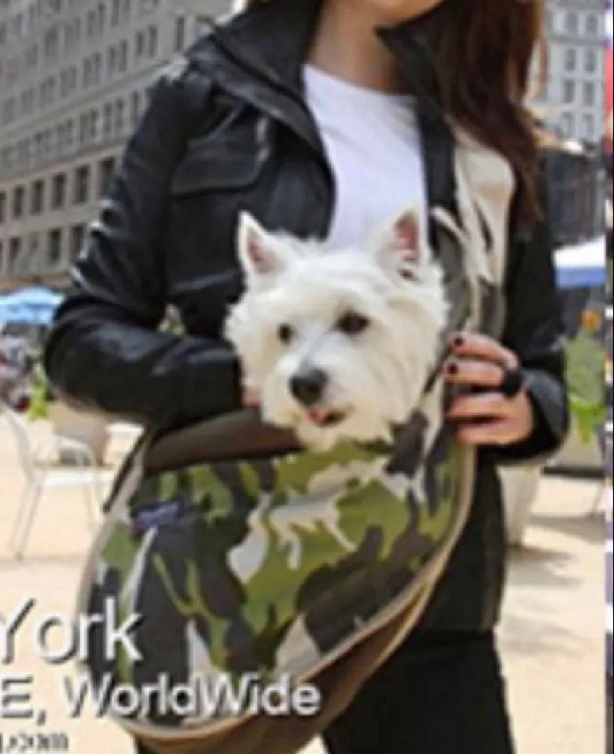 ファンドル　ペットスリング　メッシュ　キャリーバッグ　ショルダー　シースルー