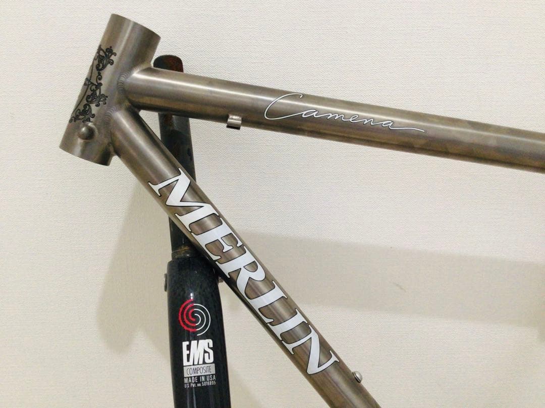 USA MERLIN Camena チタン ロード フレームセット XS 未使用