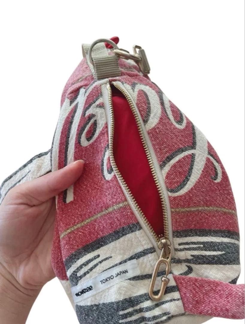 monzee モンジー ポーチ ロバ ゴルフ マルチポーチ　 一点モノ