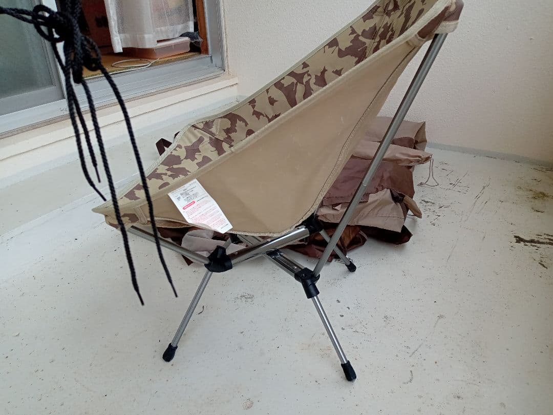 ロゴスツーリングテントとチェアのセット