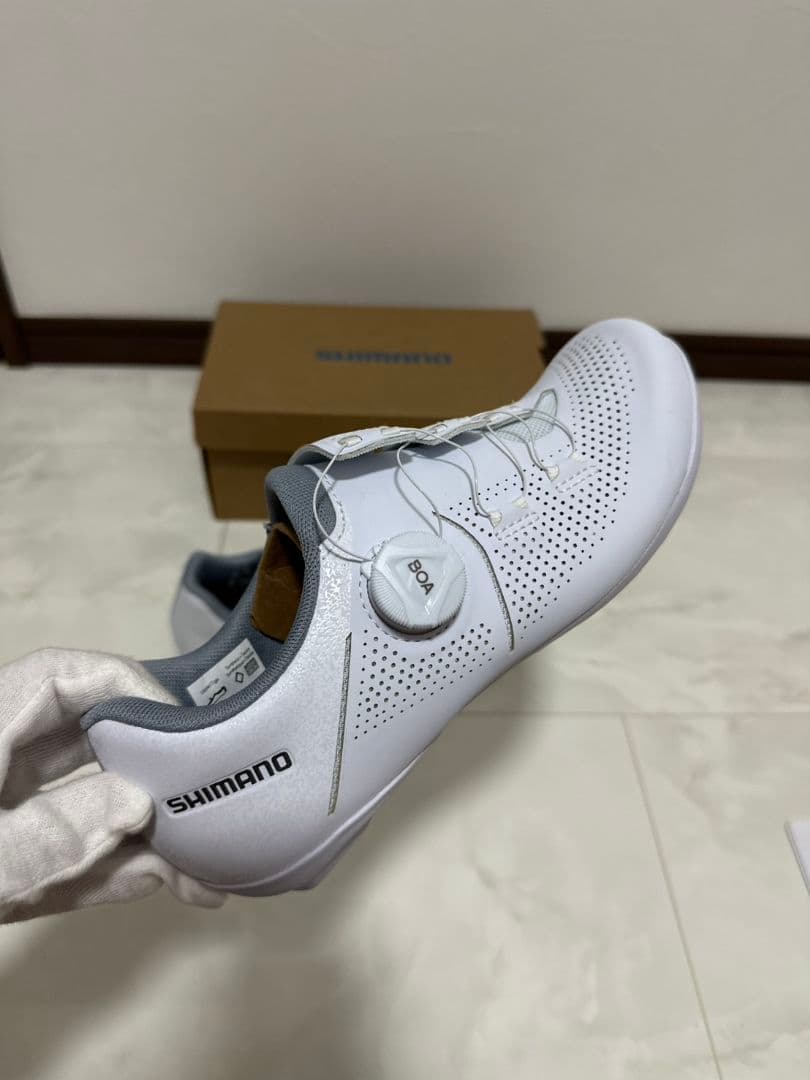 タイムセール本日23:59まで♪新品☆　SHIMANO BOA サイクリング用靴