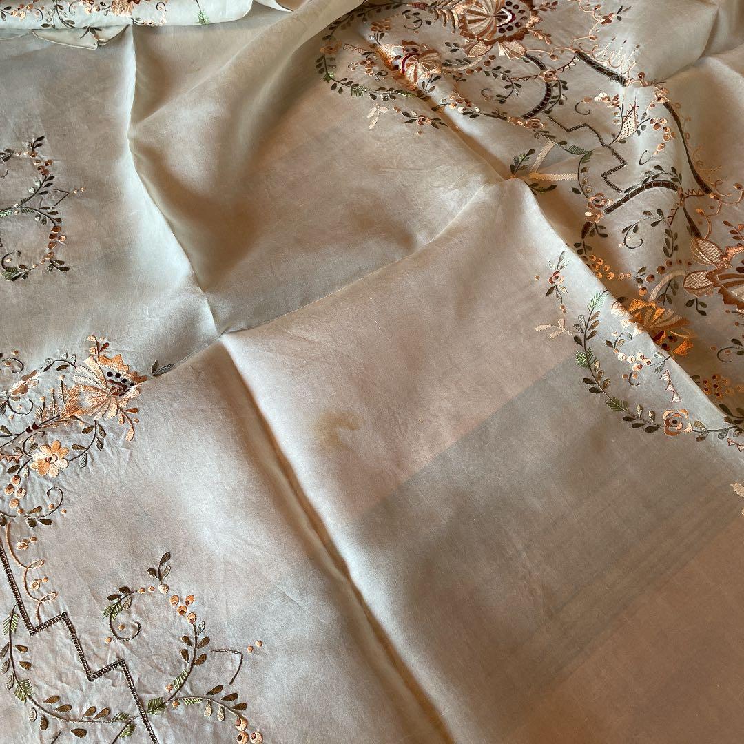 [お値下げ］シルクテーブルクロス　ナプキン6枚