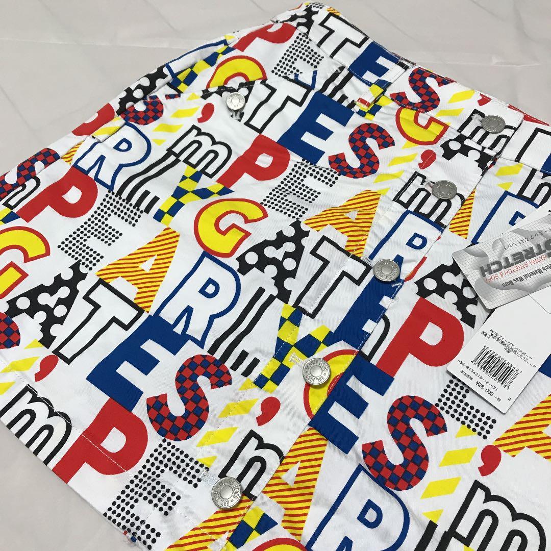 サイズ2☆パーリーゲイツ☆ I’m PEARLY GATESロゴ スカート☆新品