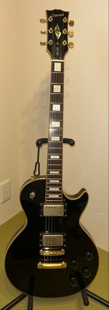 【ジャンク　商品説明必読】Diamond レスポールカスタムタイプ