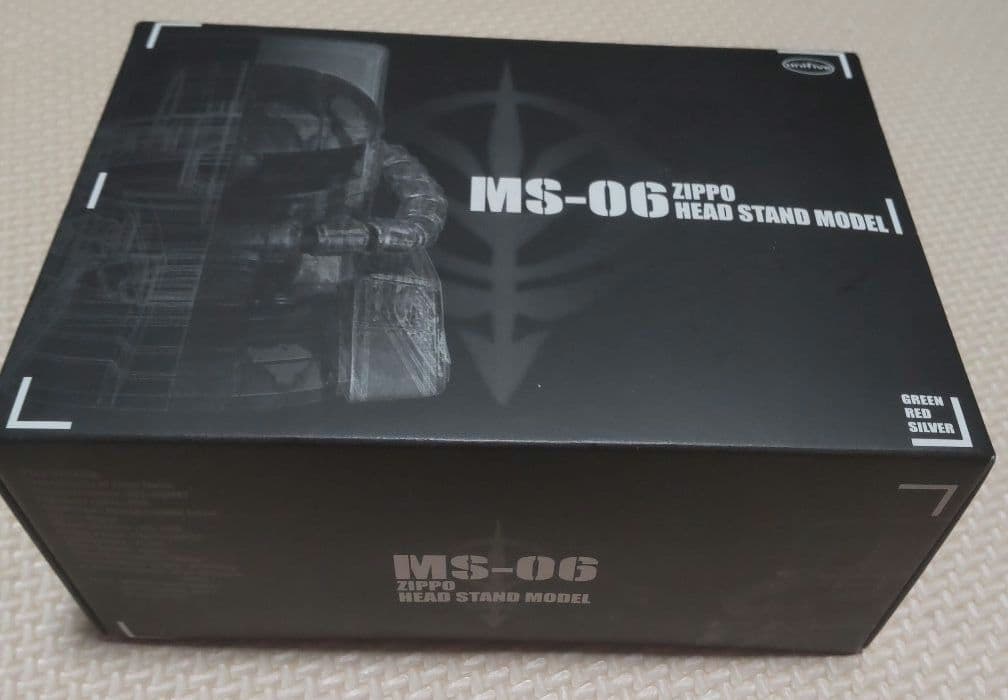 MS-06 ZIPPO HEAD STAND MODEL シャア専用ザク