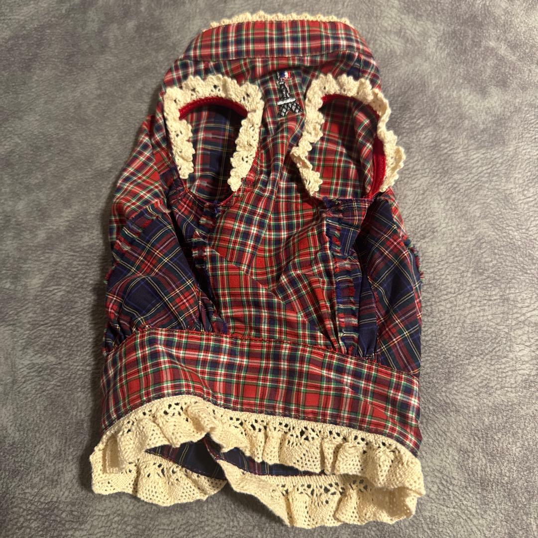 アトリエGG チェックブラウス