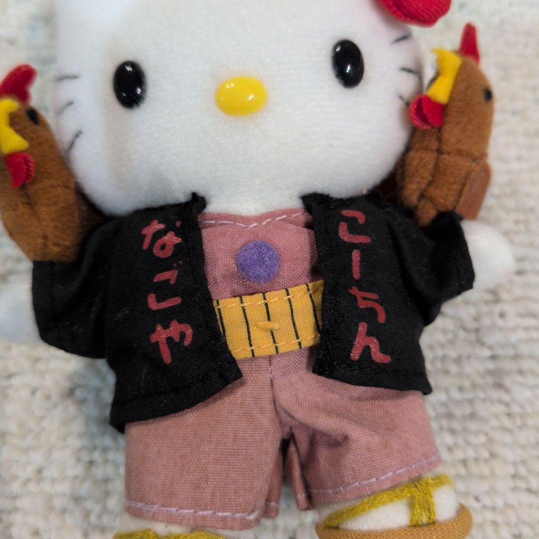 ご当地キティ 名古屋 名古屋コーチン ぬいぐるみマスコット