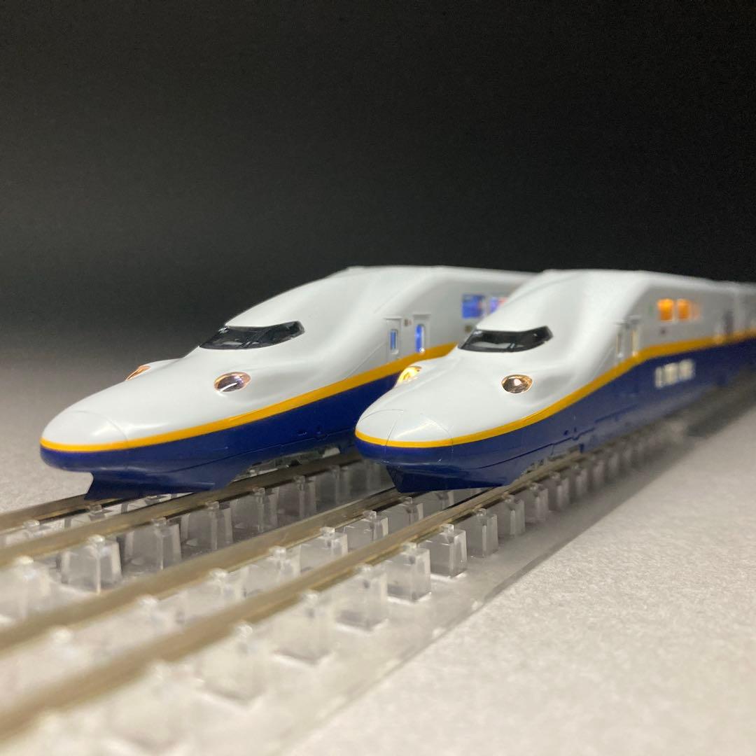 室内灯付 E4系 Max 旧塗装 先頭車朱鷺マーク付 KATO 10-1730等