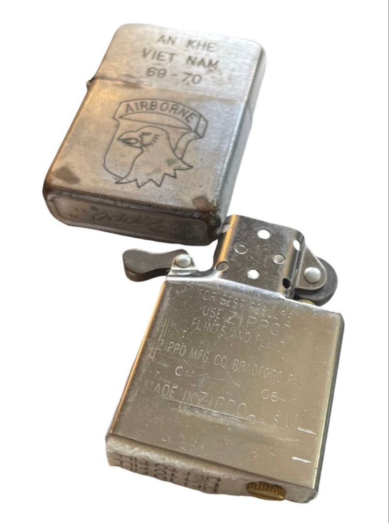 ベトナム戦争ジッポーオイルライター米軍101空挺師団エアボーン