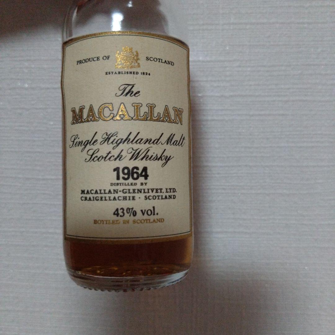 ザ・マッカラン18年 1964 オールドボトル ミニボトル
