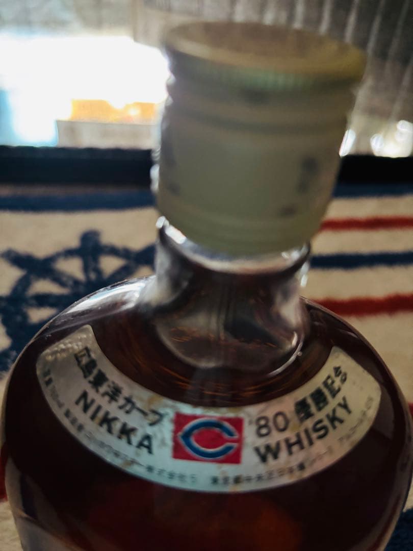 1980年CARP優勝記念NIKKA ウイスキー 80%