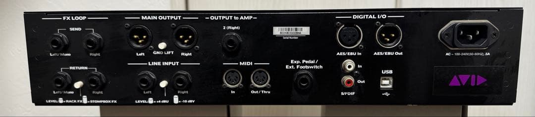 ギター AVID Eleven Rack