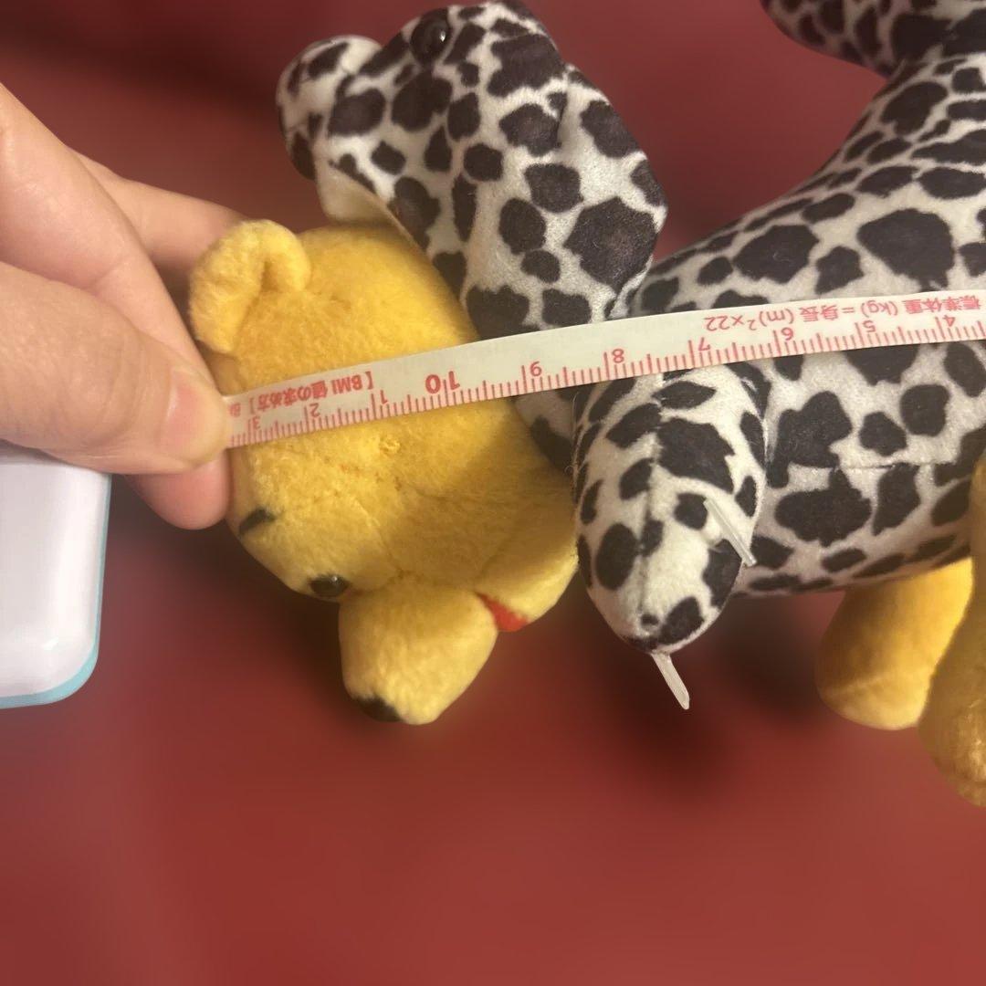 黒ぶちあざらしプーさん　ぬいぐるみ