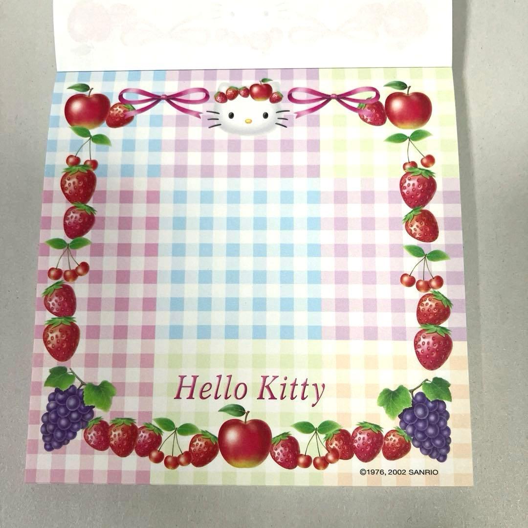 ハローキティ メモ フルーツ ストロベリー 香り付き ❤︎ 激レア