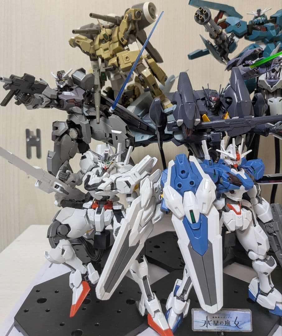 HG ガンプラ 水星の魔女　セット　まとめ売り