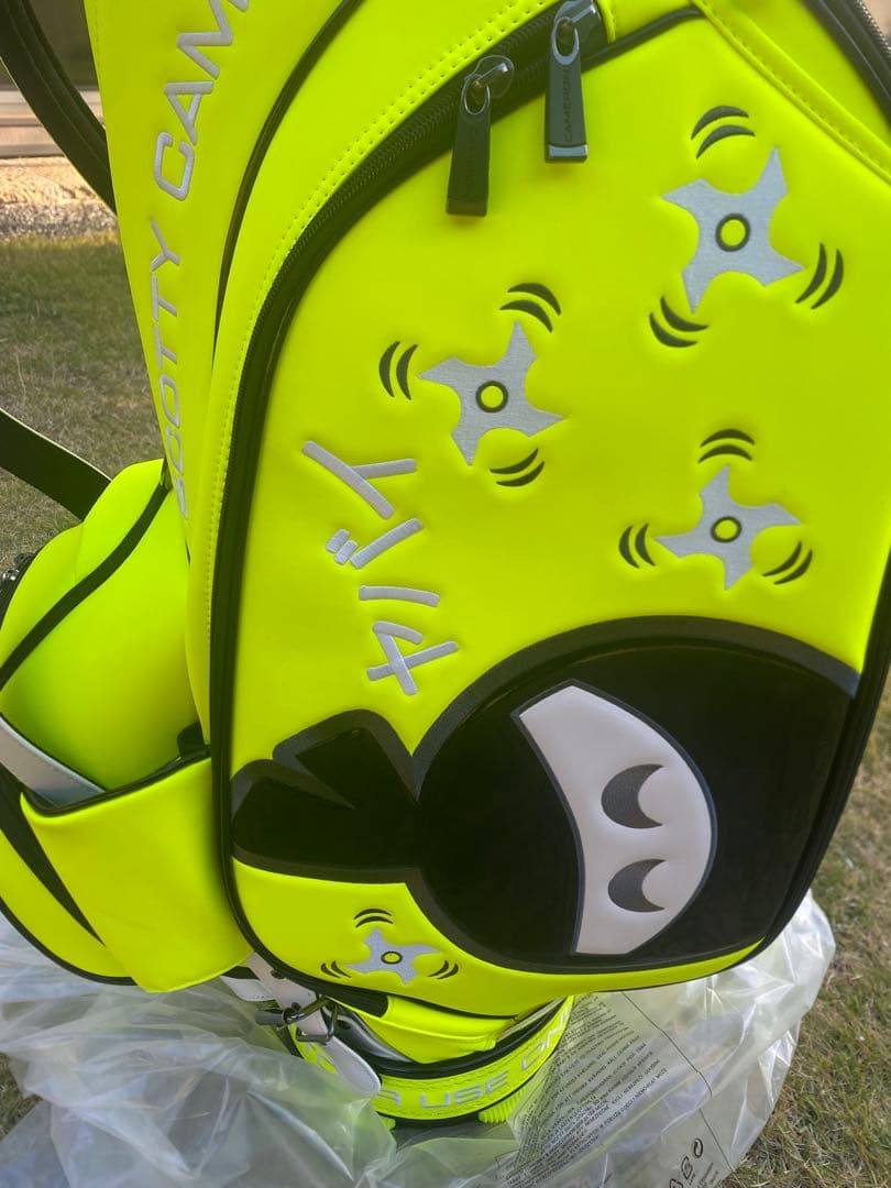 スコッティーキャメロンツアースタッフバッグ Eddie Mame ライム