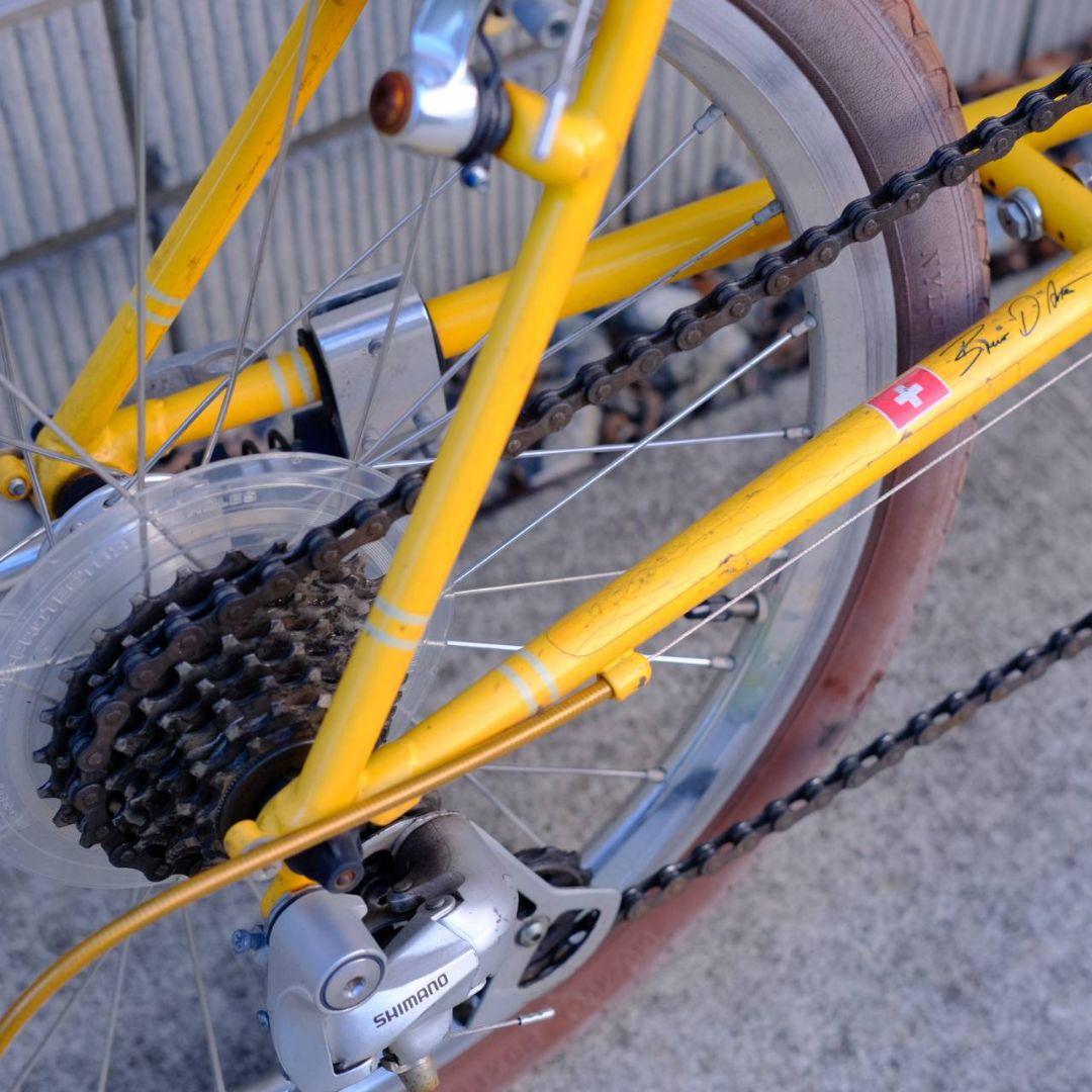 希少 BRUNO MINIVELO 20 ROAD 限定色オレンジ