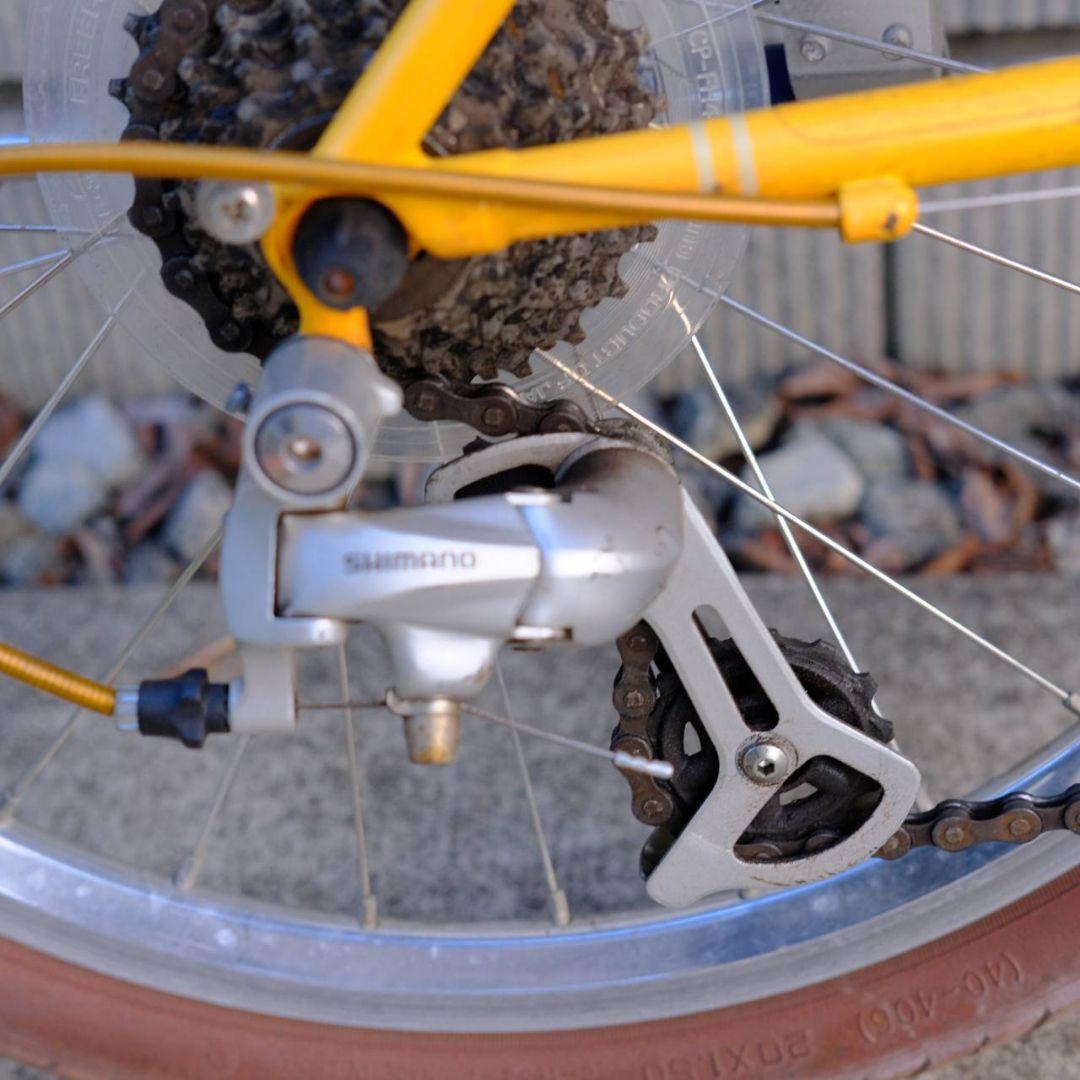 希少 BRUNO MINIVELO 20 ROAD 限定色オレンジ