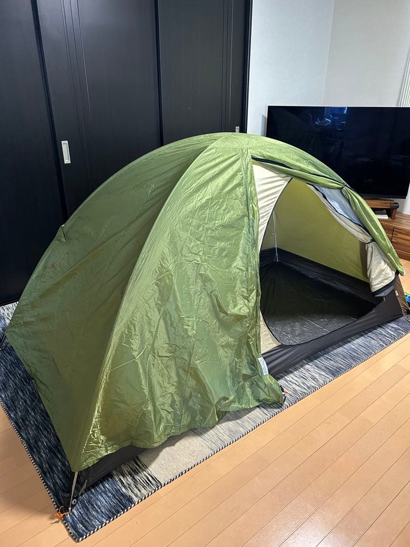 【美品】 アライテント トレックライズ1 （1〜2人用）ペグ・グランドシート有り