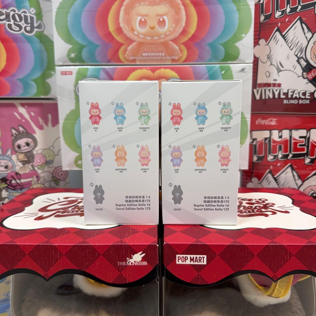 ポップマート ラブブ エナジー 2ピース 未開封 labubu energy