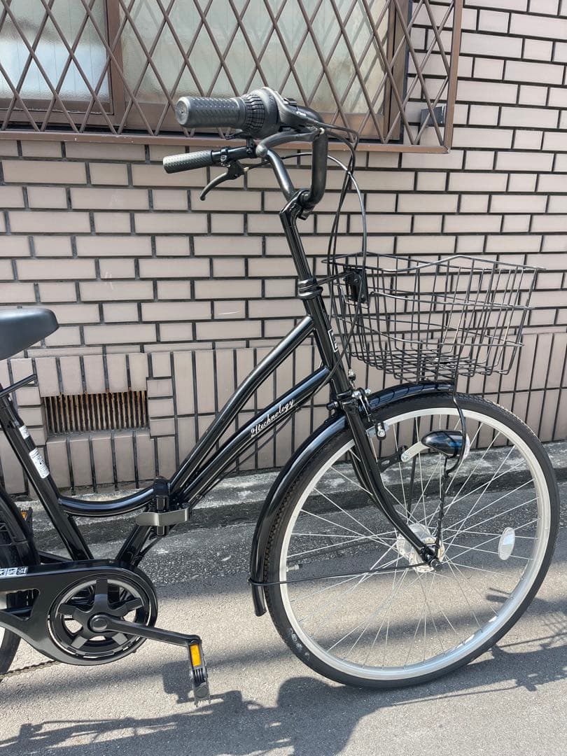 【オートライト】綺麗なママチャリ自転車
