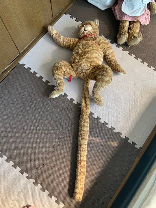 値下げテディベア　猫120センチ