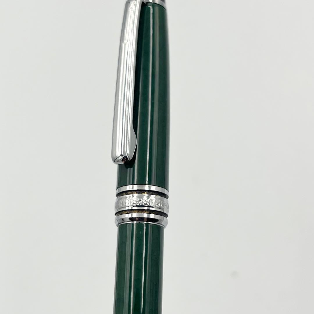 【美品/極希少】モンブラン　ダークグリーン　マーブル　ボールペン　プラチナ