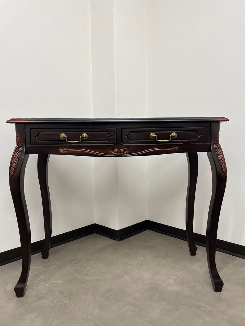 【極新品美品】猫足 猫脚 テーブル ドレッサー アンティーク コンソール 家具