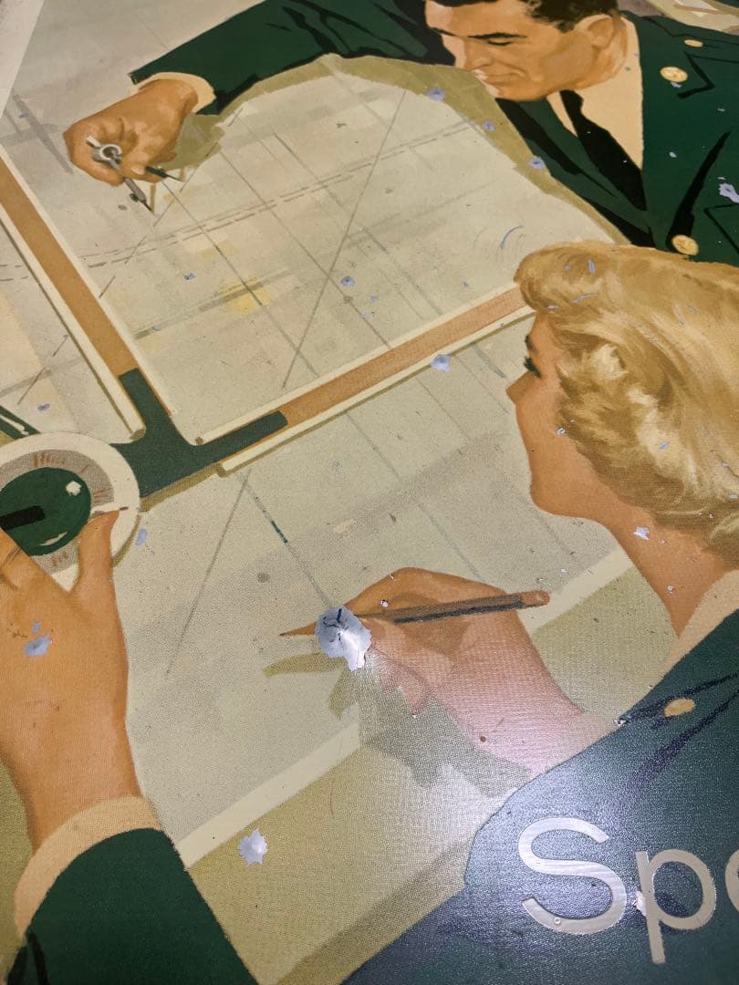 P*e様 ヴィンテージ アメリカ US ARMY 看板　アンティーク 雑貨 レア